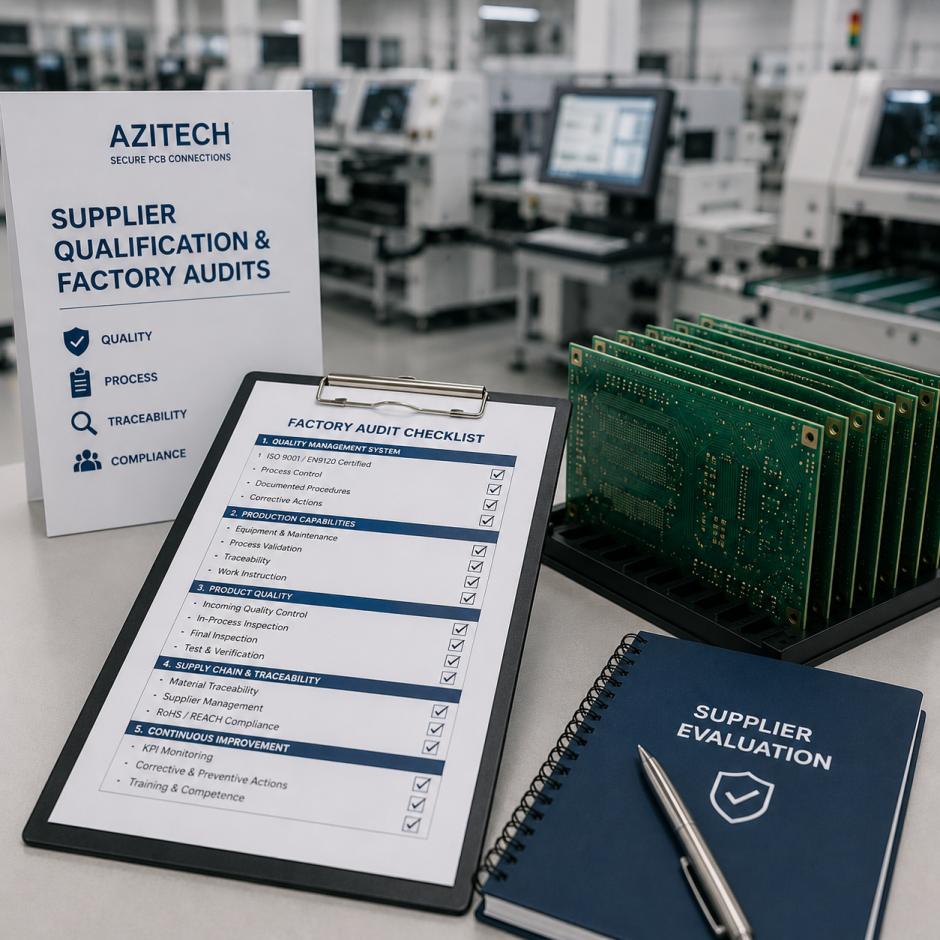 Supplier Qualification & PCB Factory Audits